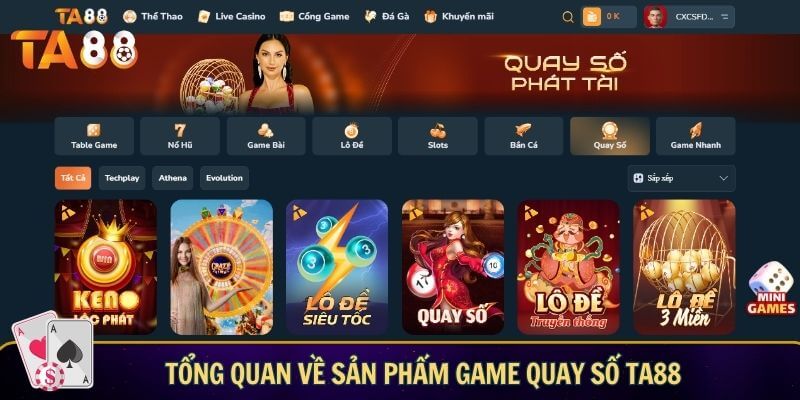 Quay số TA88 – Trải nghiệm vận may nhận ngay thưởng lớn Tổng quan về sản phẩm game quay số TA88